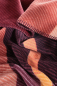 Preview: Biederlack Wohn- und Kuscheldecke 'Ruby Check' 150 x 200 cm Lila - Rot
